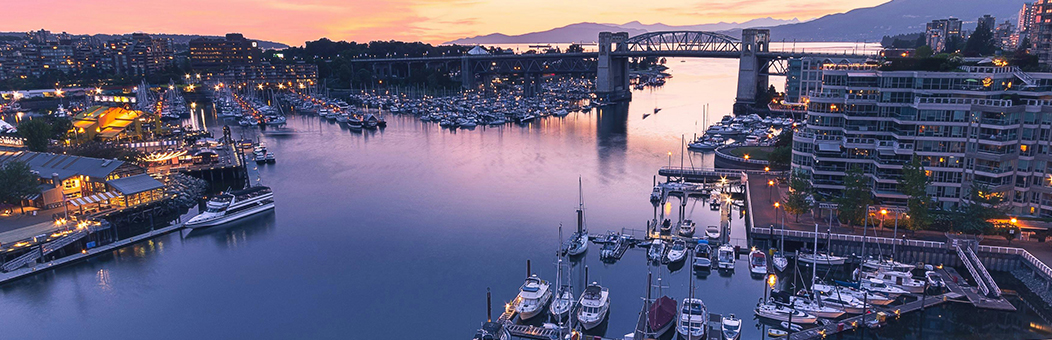 Granville island false creek waterfront Sula Indian Restaurant Vancouver